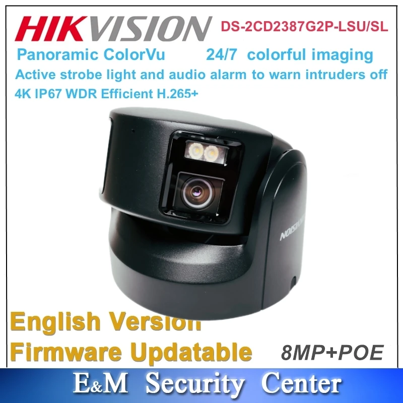الأصلي Hikvision DS-2CD2387G2P-LSU/SL وDS-2CD3387G...