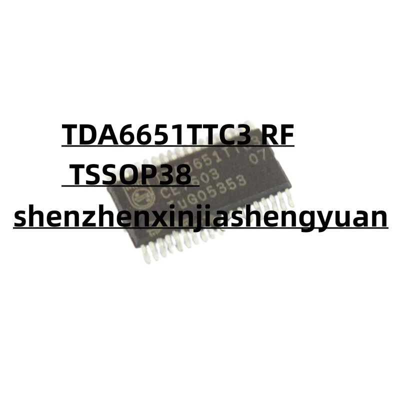 

5 шт./партия, новые оригинальные TDA6651TTC3 RF IC TSSOP38