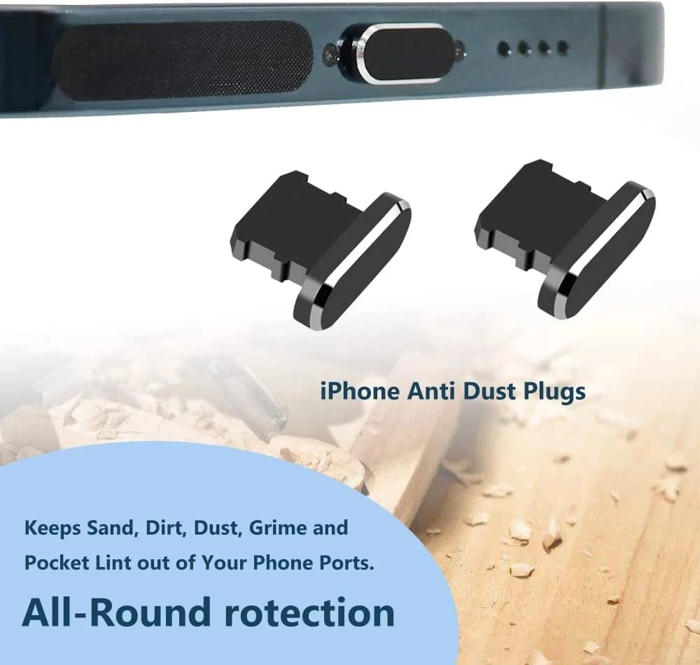 Mini Mobile Phone Charging Port Dust Plug for IPhone 14 13 Pro Max Port Cleaner Kit Computer Speaker Keyboard Cleaner Brush Tool