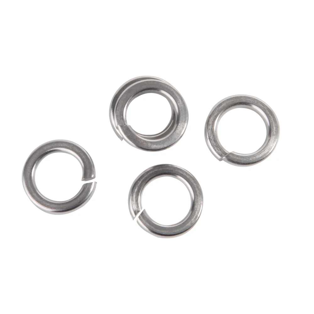 GB93 A2-70 304 Stainless Steel M1.6 M2 M2.5 M3 M4 M5 M6 M8 M10 M12 M14 M16 M20 M24 M27 Spring Split Lock Washer Elastic Gasket