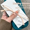 Frameless Cut Edge Metal Reading Glasses Ultra Light Pink Frame Presbyopia Glasses High-definition Anti Blue Light Eyeglasses 1