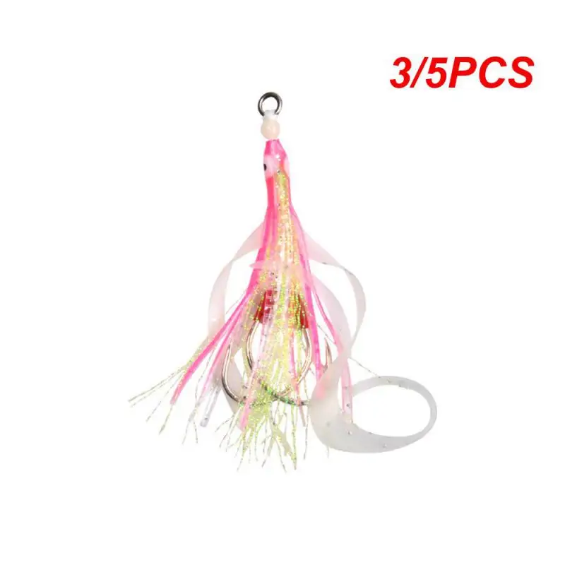 

3/5 шт., приманка-крючок из ПВХ, 3 цвета