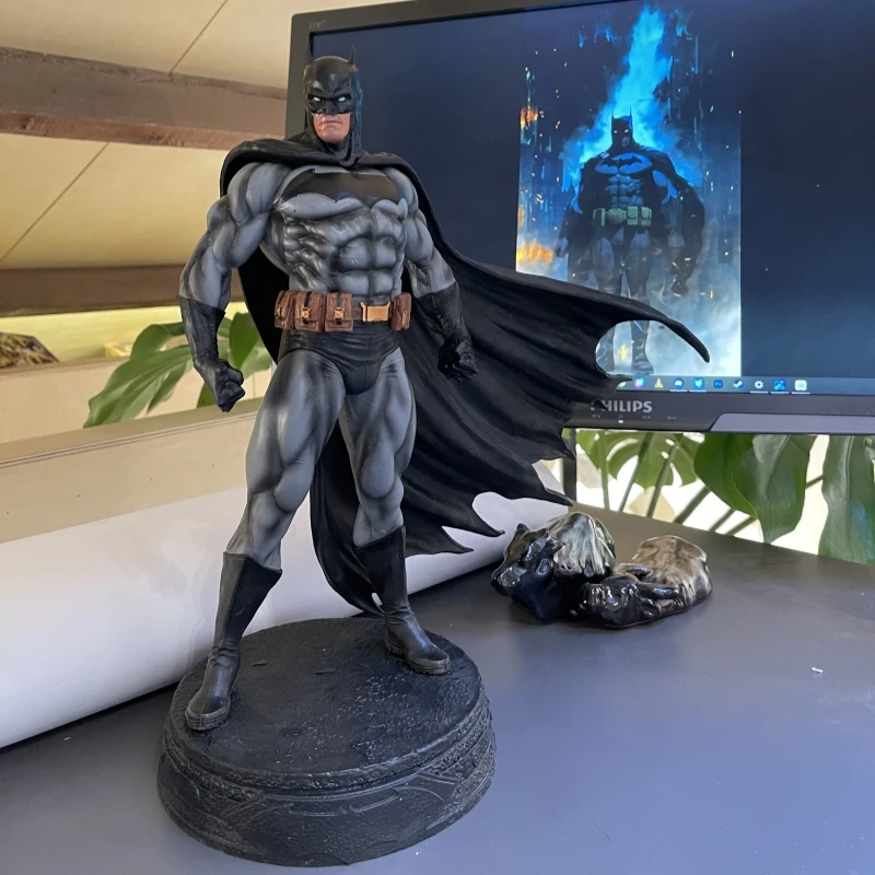 

38cm DC Marvel Batman Action Figure Collection Model Origins Model Toys Comic Anime Bruce Wayne Figurine Toy Doll Birthday Gift