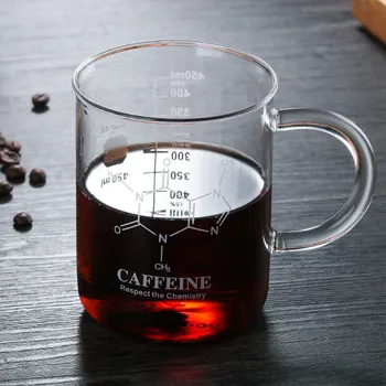 Bicchiere graduato di grado professionale Tazza di vetro elegante e versatile Misurino per uso alimentare 450 ml 1