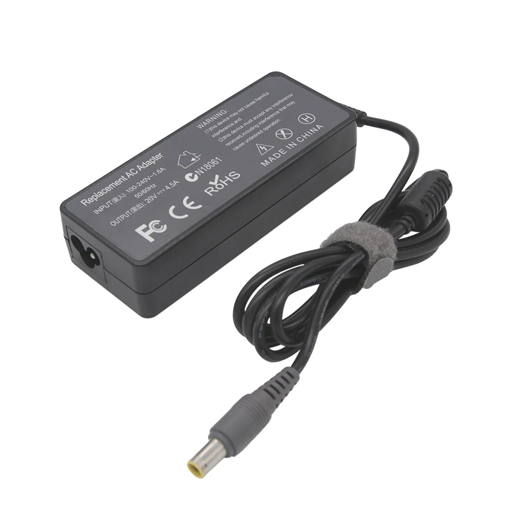 Adaptador ac Laptop para Lenovo Carregador de Notebook 20v 4.5a 90w 79*55 Milímetros Pinos t6 r6 z6 X200 X300 3000 C100 T60 E125 E430 E530 e4 - Imagem 6