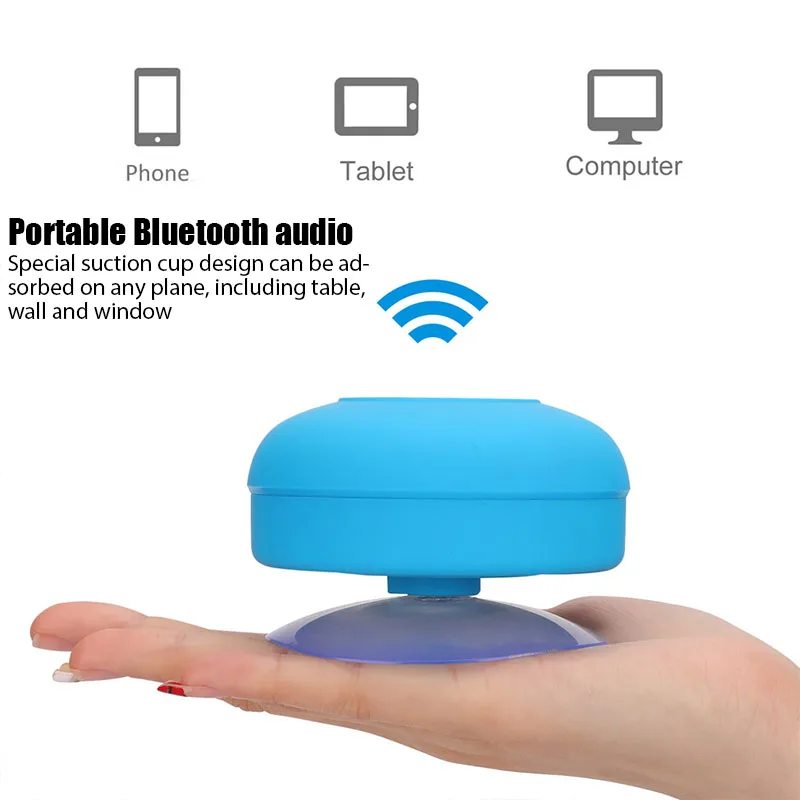 Waterproof Outdoor Shower Bluetooth Speaker Portable Mini Sound Box Wireless Car Subwoofe Loudspeaker Phone Computer portable speakers bluetooth speakers