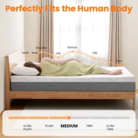 Queen Size Mattress, Memory Foam Mattress，Medium Firm  with Bamboo Cool & Washable Cover - CertiPUR-US Certified for Support 6