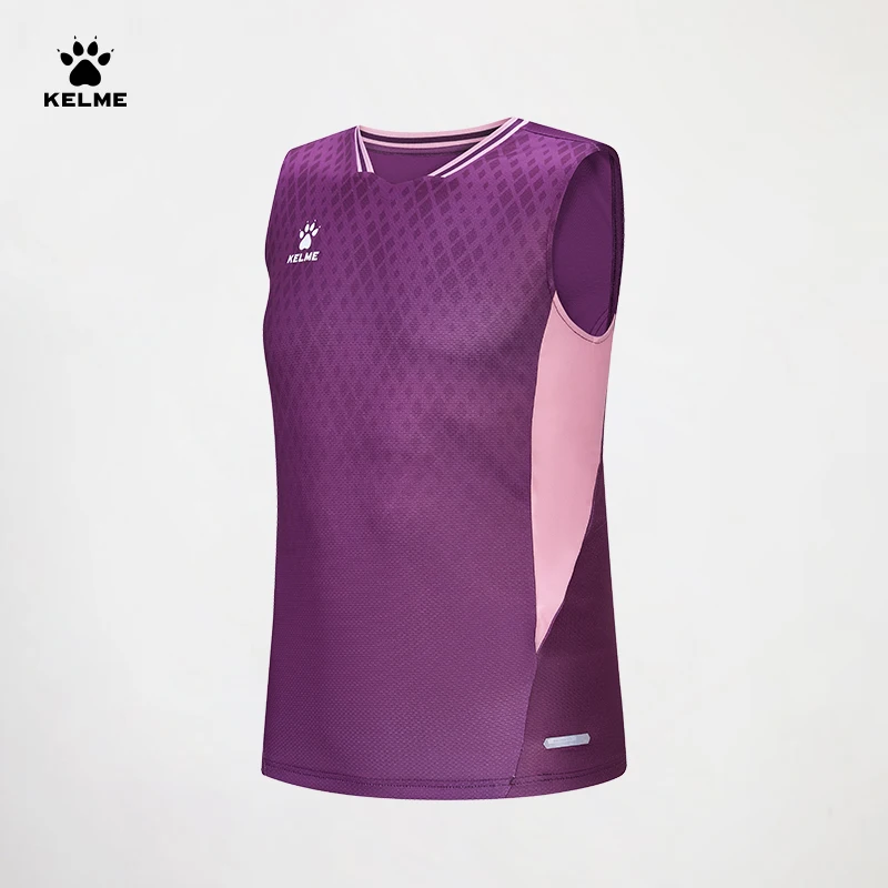 Kelme Men's Football Vest Running Sports T-shirt Fitness Sleeveless Training Suit Quick-drying Breathable Running Short Sleeve 6