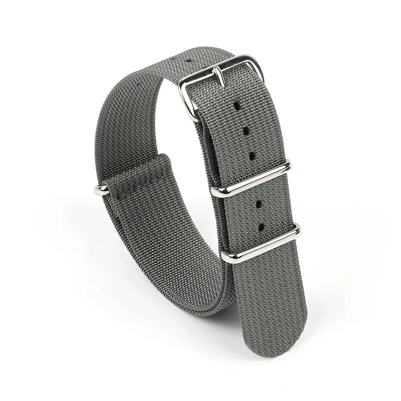 Premium Braided Nylon Watchband in Ballistic Fabric