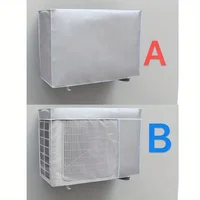 Housse d'unité extérieure de climatiseur de grande taille, Protection UV, imperméable, anti-poussière, tissu Oxford toutes saisons, 1 pièce 1