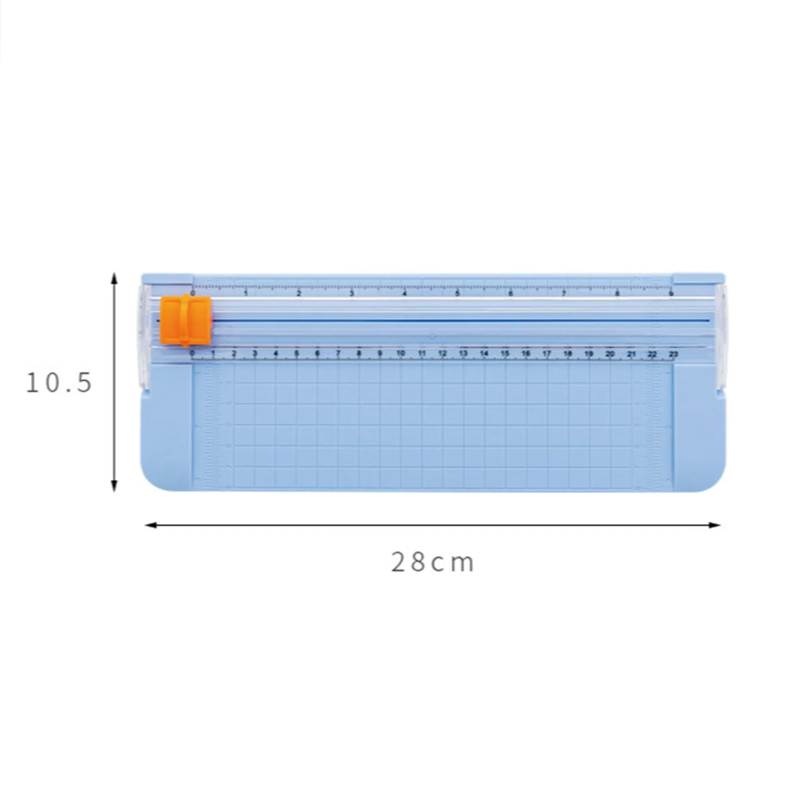 Paper Cutter A5 Paper Trimmer Scrapbooking Tool with Finger Protection  Slide Ruler 