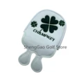 White Double buckle