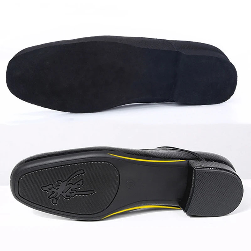 Brand New Latin Dance Shoes Men Modern Ballroom Tango Man Dance Shoes Black Color Teacher Shoes Salsa Practise
