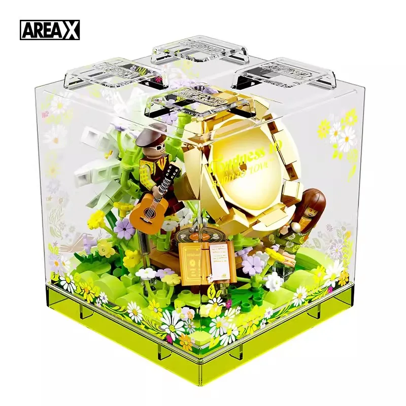 Sembo blocks sub-brand AREA-X Inspiration Box series AX0097-AX0102