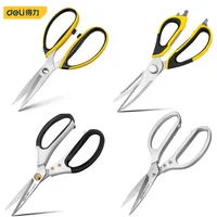 Deli Professional Strong Industrial Scissors Tailor Scissors for Home Hand Tools Multifunctional Household Kitchen Scissors 1