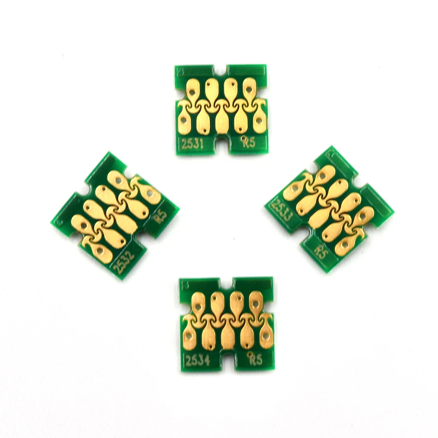 MUG 4Colors Compatible Chip Or ARC Chip For Epson EW-052A EW-452A 052A 452W Printers Refillable Cartridge