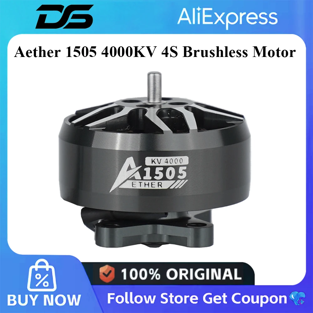 DeepSpace Aether 1505 4000KV Bürstenloser Motor 4S für FPV-Drohne 2,5-3,5 Zoll