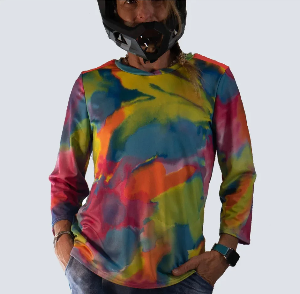 cycling jersey women Mountain Bike Cross Country T-shirt long sleeve cycling jersey mtb motoross