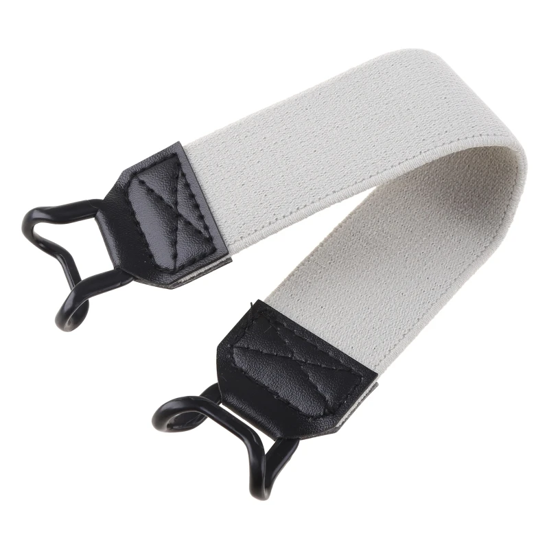 One-Hand Operation Protective Leather Strap with Finger Grip for Tablets and E-Readers