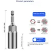 Hex Socket Sleeve Set Nozzles 5.5mm-19mm Nut Driver Set Power Screwdriver Handle Power Drills Impact Drivers Socket Wrench Tools 2
