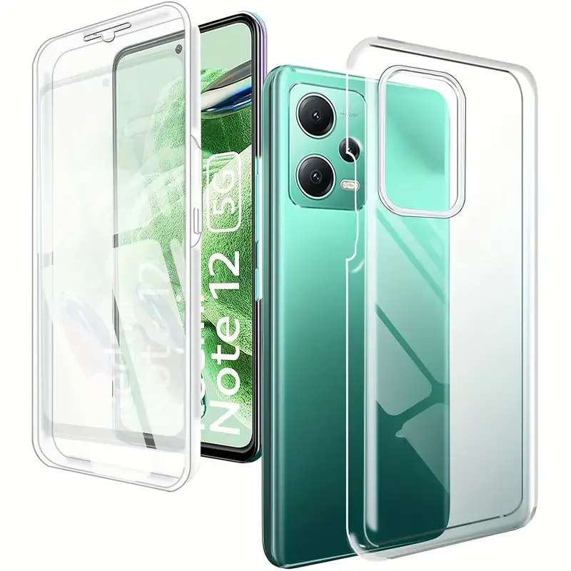 360 Full Body Transparent Hybrid Plastic Hard Cover Case