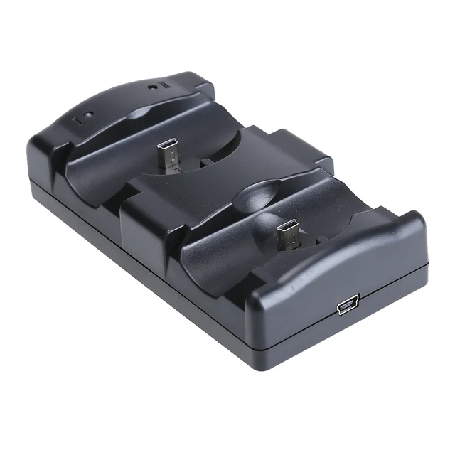 Produktbild von Hama Dual Ladegerät Für PS Move Motion & Sub Controller - Lade-Station Für PlayStation 3, 4, 5 & VR