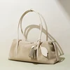 2025 Autumn Winter Suede Leather Bag Minimalist Unique Single Shoulder Bag Slouchy Casual Underarm Tote High Quality Handbag 3