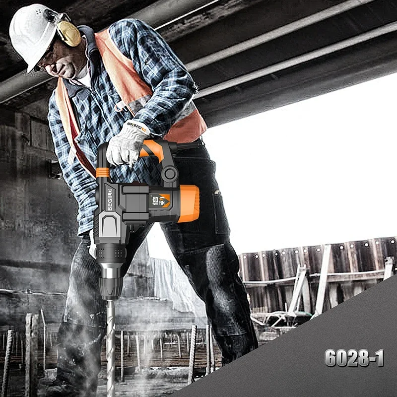 High power industrial grade electric hammer Adjustable speed 220V single function professional electric pick Strong power 2