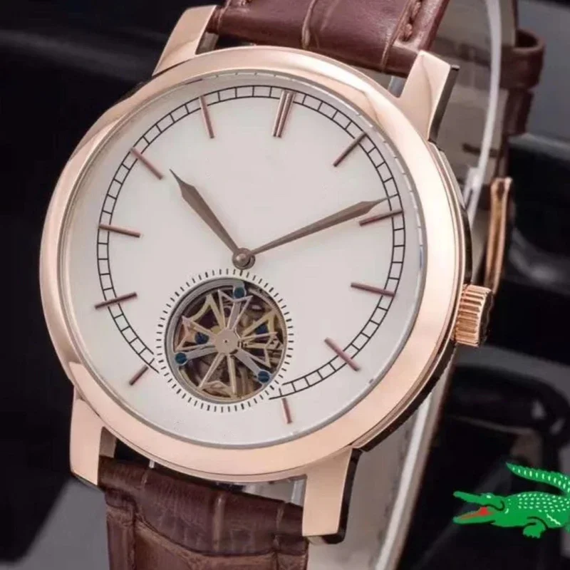 

2024 Men's Automatic Mechanical Fashion High-end Sports Leather Leisure Business Retro Watches Relojes Hombre