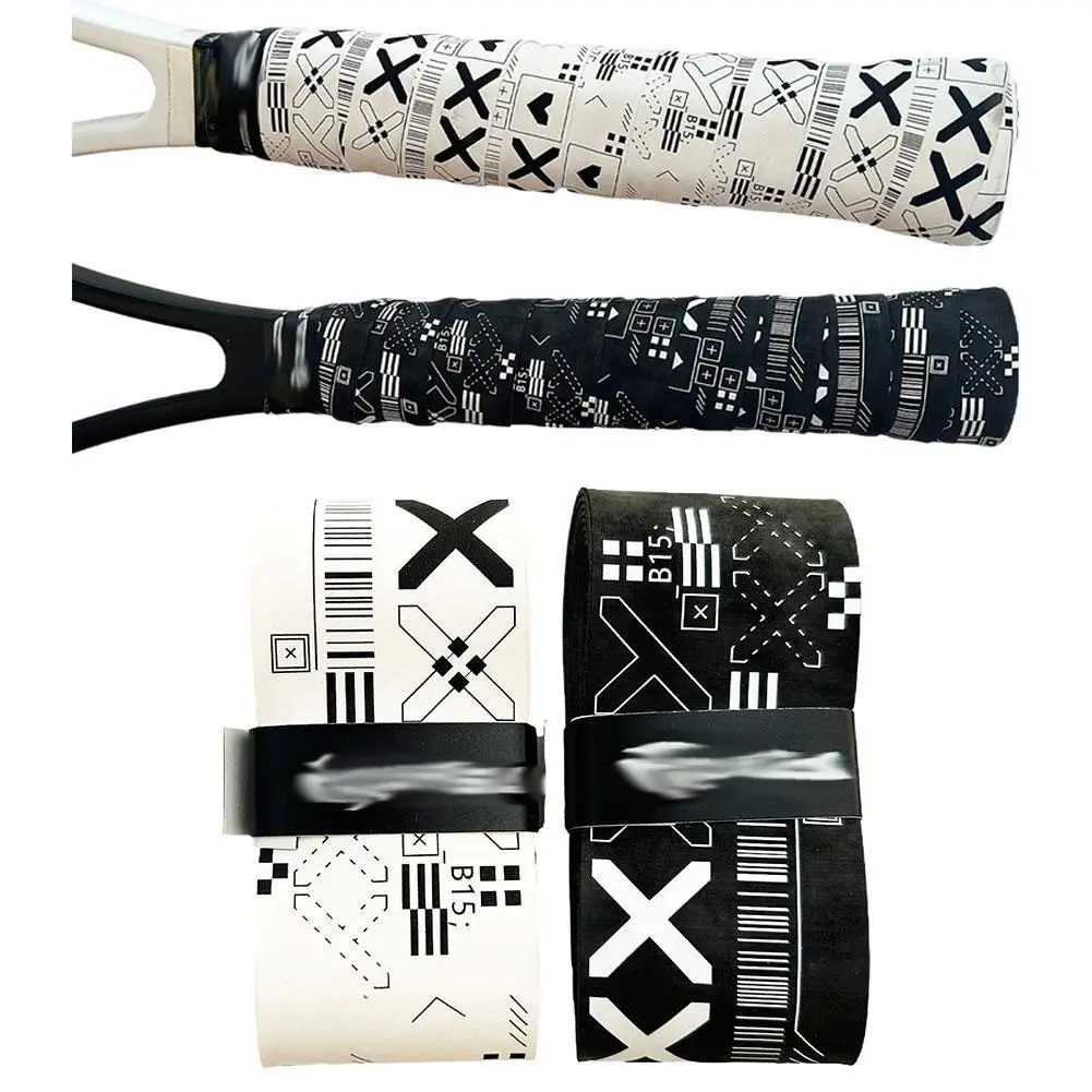 Badminton Tennis Racket Grip Rubber Individual Matte Print Dry Anti-slip Accessories Protective Strap Grip Wicks Sweat Gri I2L5 | tennis overgrip,tennis accessories,sticky overgrip,racket overgrip