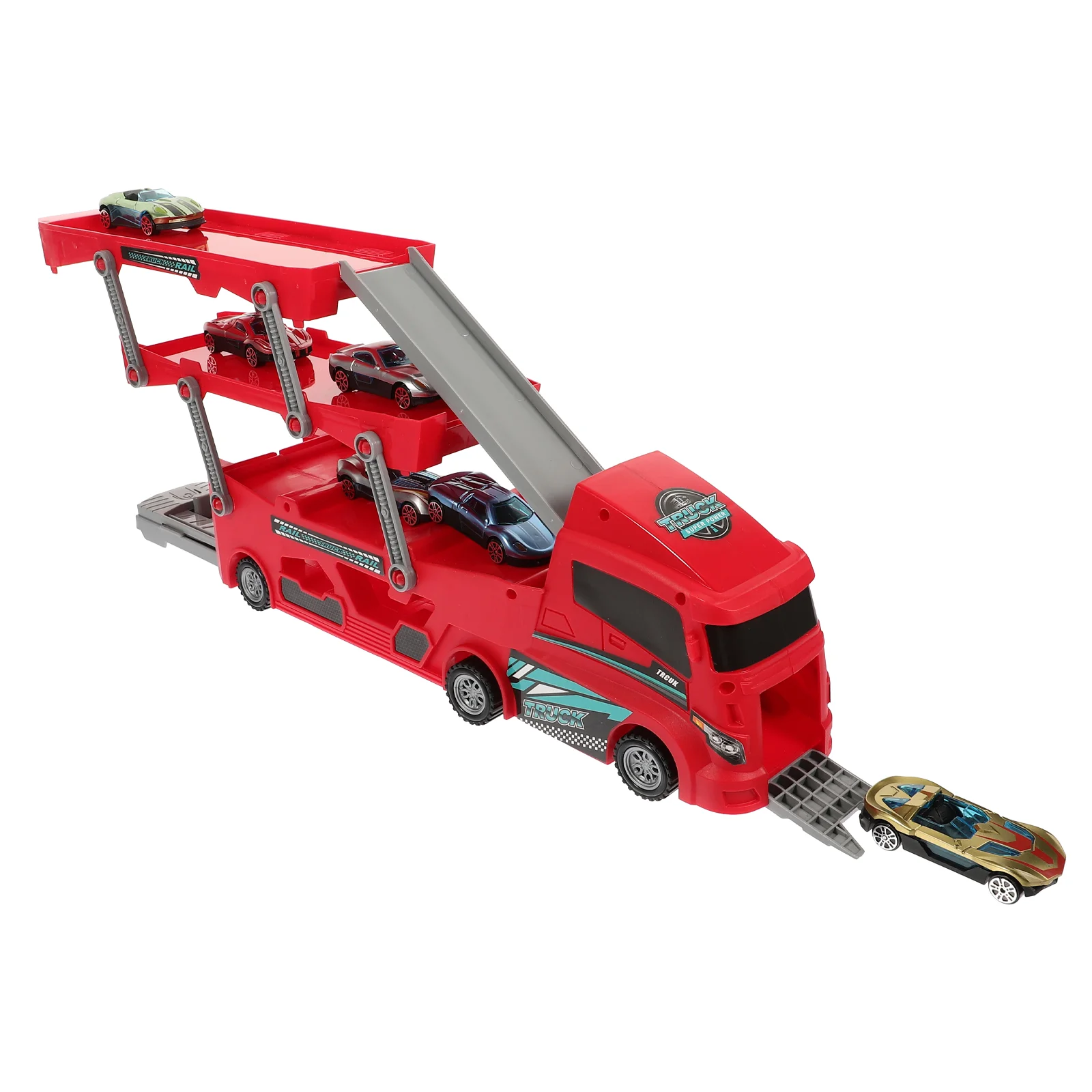 Transformable Folding Toy Car Toys Girls Construction Vehicle Toddlers Small Abs