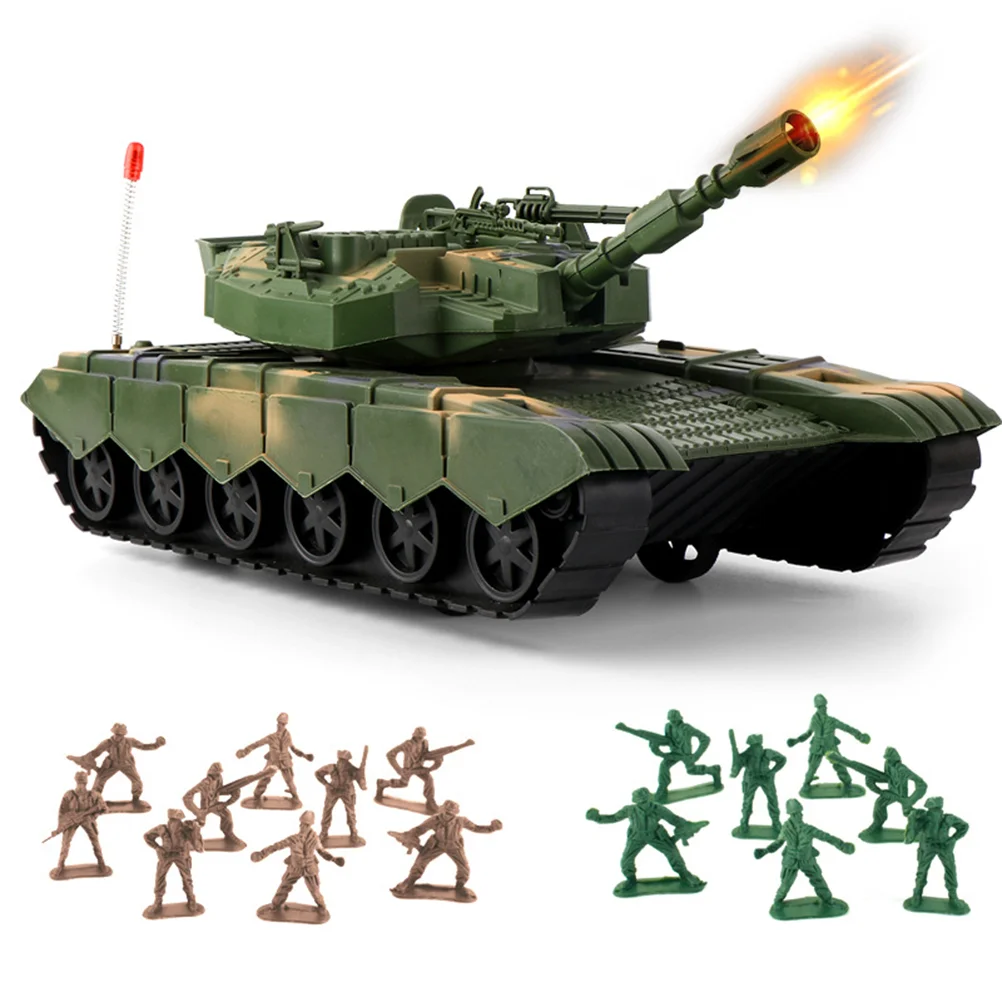 

Men at Arms Toy Toys Tank Large Size Emulational Soldiers Inertia for Children Boy