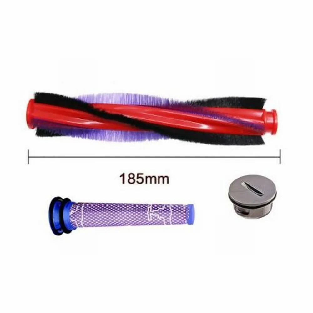 185/225mm Roller Brush Filter Brushroll End Cap For Dyson V6 DC59 DC62