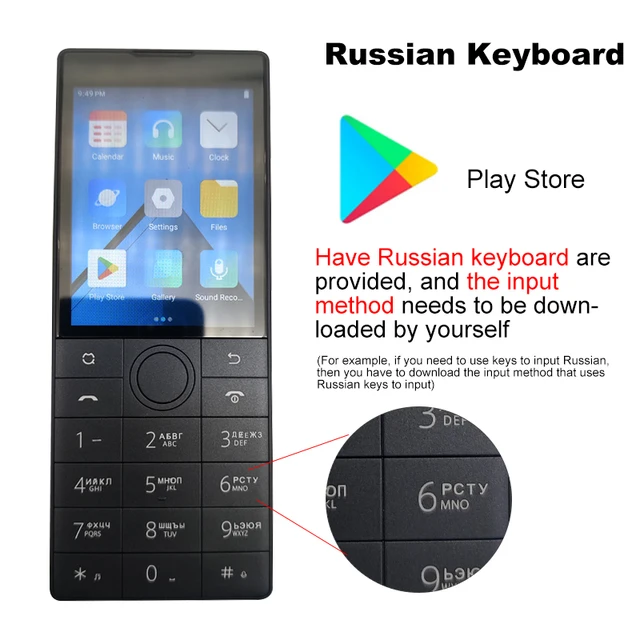 スマートフォン本体 Qin AI Life qin F22 32gb Qin F22 Touch Screen Android 11 No Camera Wifi 2.8 Inch 3GB 32GB