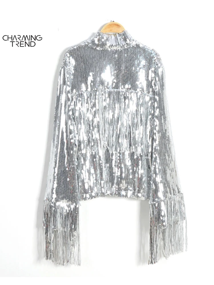 Рисунок 4 - Женская Блестящая куртка с бахромой