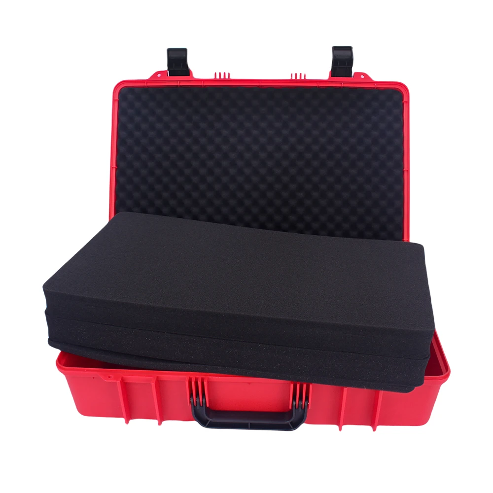 Safety Hard Carry Case Tool Box With Foam Storage Box Instrument Toolbox Hard Plastic Case Tool Box Organizer 5