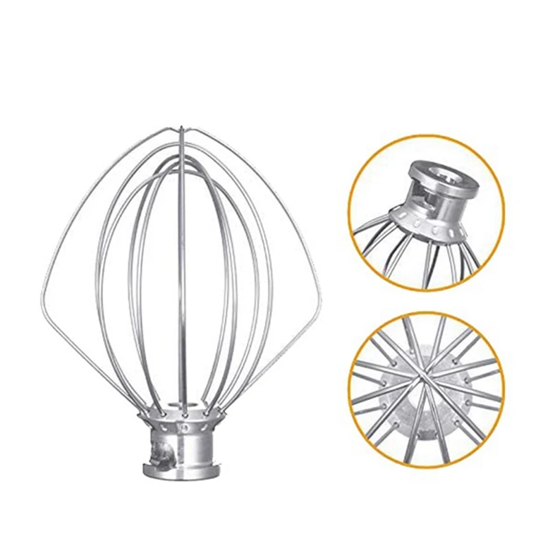 Stainless Steel Electric Whisk for Kitchenaid Kitchen Machine