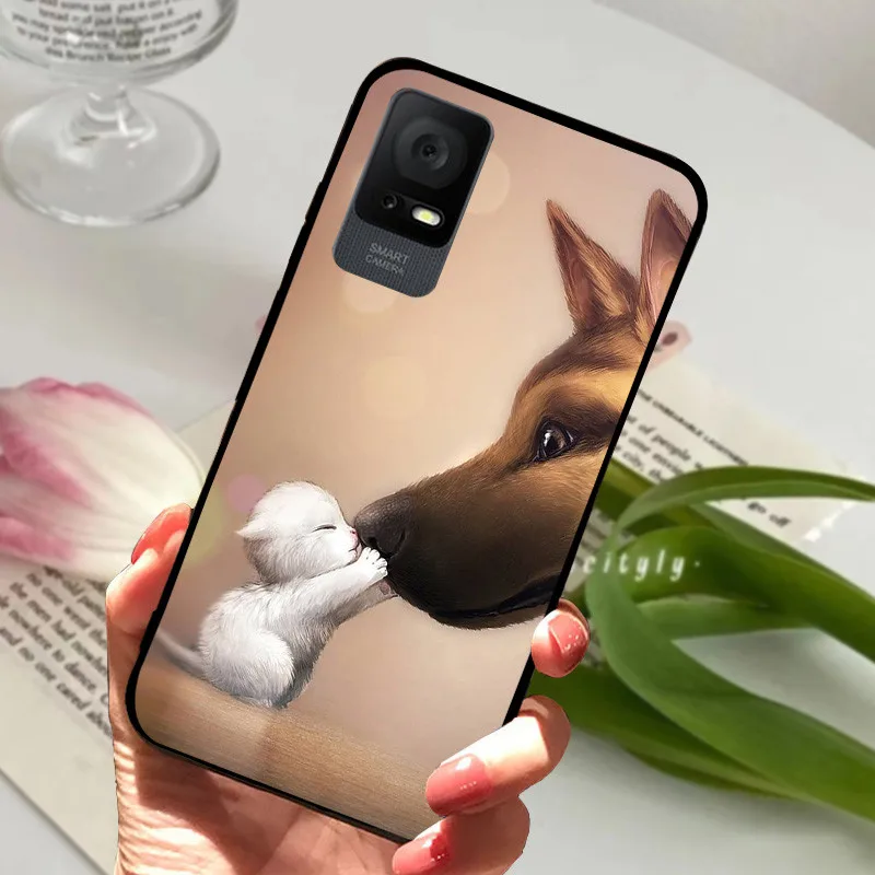 Stylish Soft Silicone TPU Painted Back Cover Phone Case