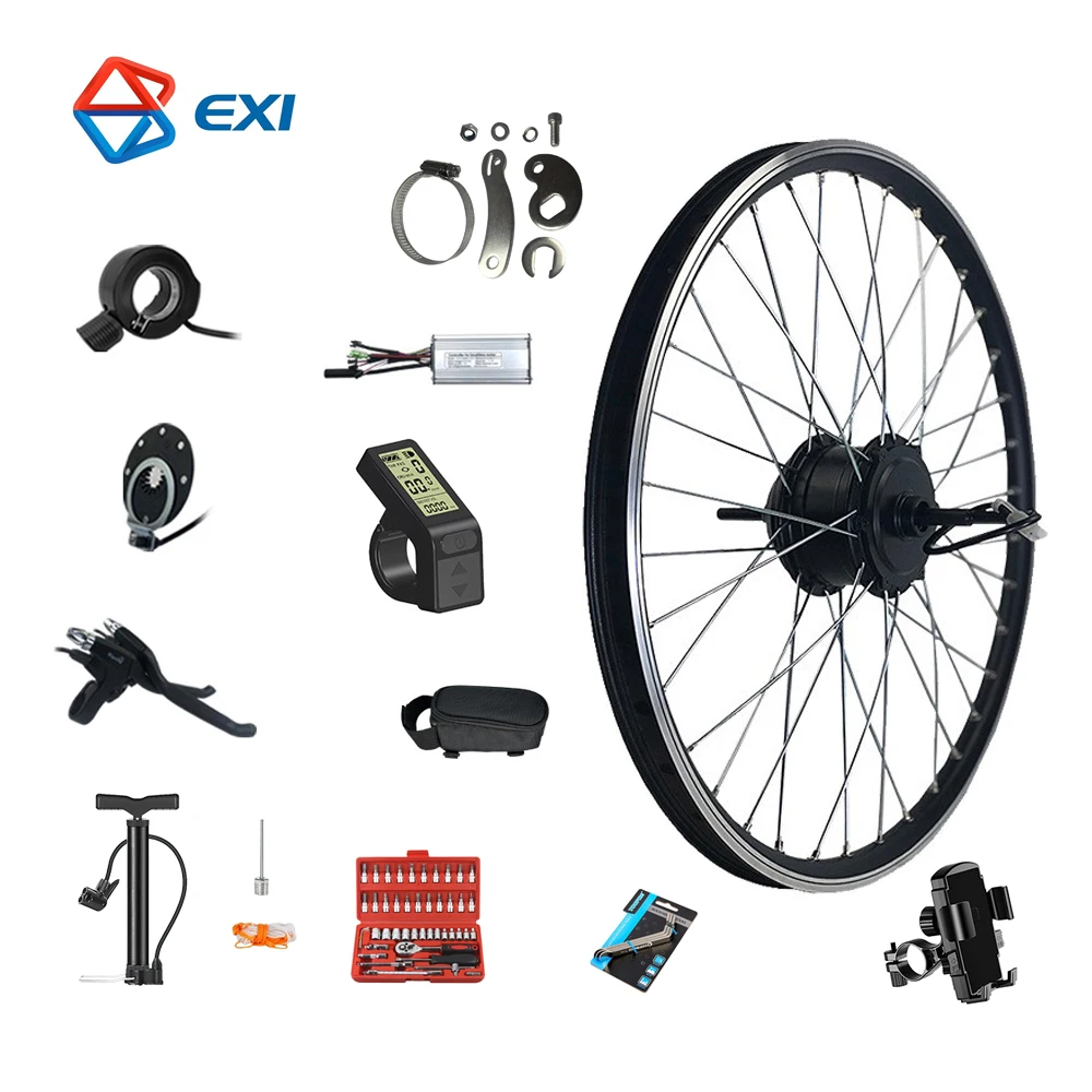 

EXI Ebike Motor 36V/48V 250W Rear Wheel Electric Bike Conversion Kit