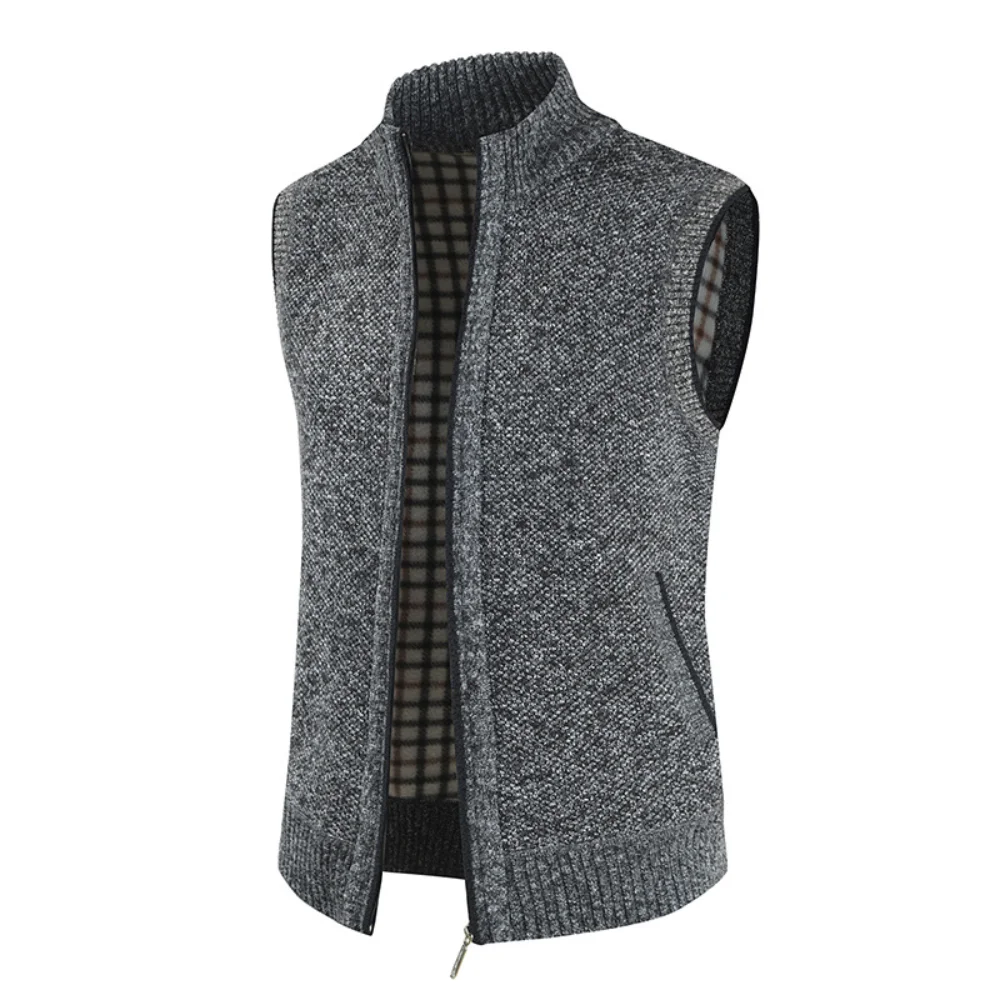 Veste sans manches chaude homme pour l'automne et l'hiver - Veste décontractée KB