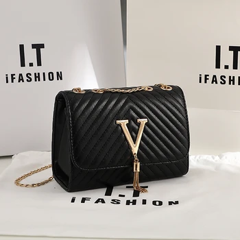 Luxury Handbag  Sequined Tassel Clutch Small Bag