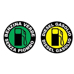4cm Cap Petrol Diesel Oil Tank Decals Rear Window Stickers on Motorcycle Exterior Parts Car Products Cute, Accessories PVC