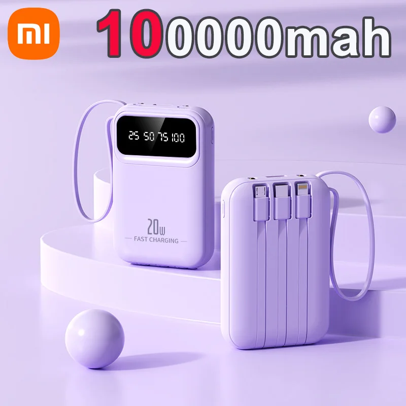 Purple 100000mah