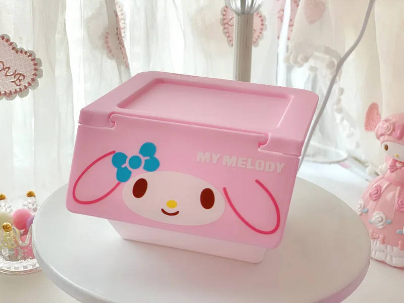 Sanrio Hello Kitty Y2K Desktop Clamshell Storage Box Kuromi My