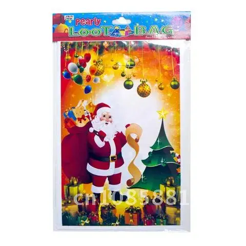 

Home Decorations 10pcs Santa Gift Bags Merry Christmas Noel New Year 2020 Gifts for Kids Navidad Ornaments