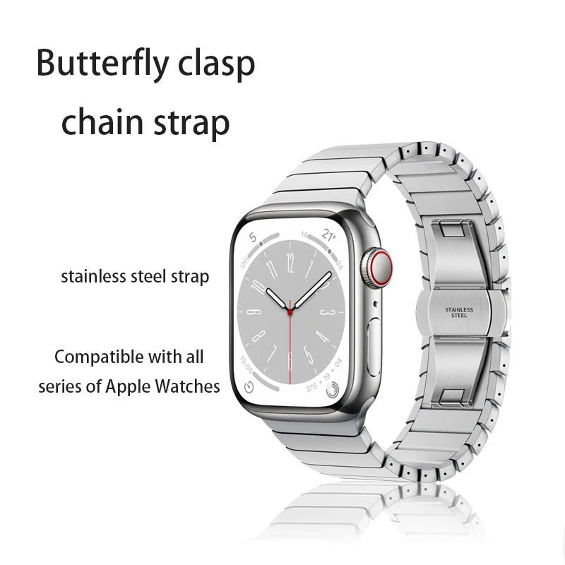 Metal Strap For Apple Watch Ultra 49mm Band 45mm 41mm 44mm 38 40mm 42mm