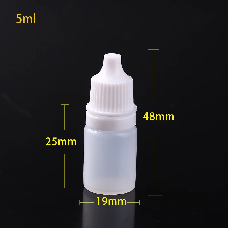 Dropper Bottle Squeeze Bottle 100pcs 3ml-50ml
