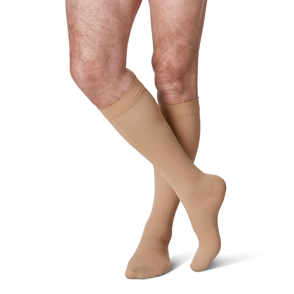 40-50 mmHg men's compression socks - optimal support for running, sports, hiking, varicose veins blood circulation