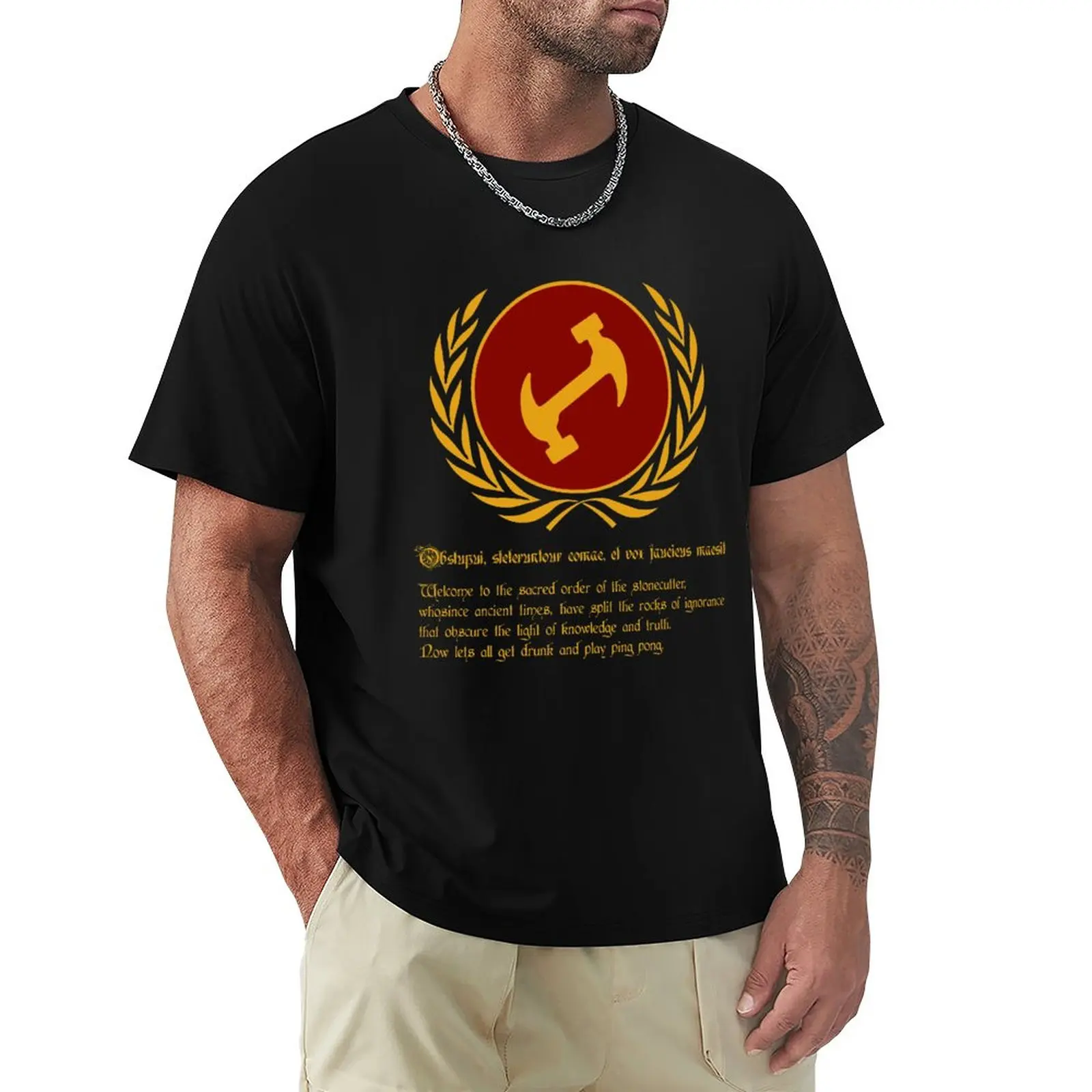 

Stonecutters T-Shirt oversized for a boy t shirts for men