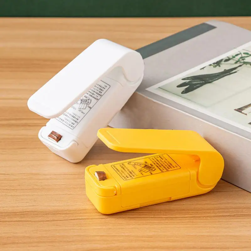 Mini Heat Bag Sealing Machine Plastic Food Bag Closure Portable